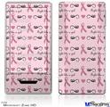 Zune HD Skin - Fight Like A Girl Breast Cancer Ribbons and Hearts