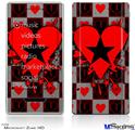 Zune HD Skin - Emo Star Heart