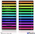 Zune HD Skin - Stripes Rainbow