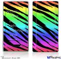 Zune HD Skin - Tiger Rainbow