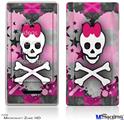 Zune HD Skin - Princess Skull Heart