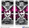 Zune HD Skin - Skull Butterfly