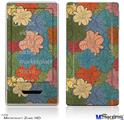 Zune HD Skin - Flowers Pattern 01