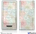 Zune HD Skin - Flowers Pattern 02