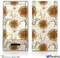 Zune HD Skin - Flowers Pattern 19