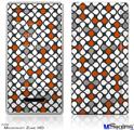 Zune HD Skin - Locknodes 05 Burnt Orange