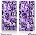 Zune HD Skin - Scene Kid Sketches Purple