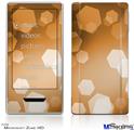 Zune HD Skin - Bokeh Hex Orange