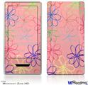 Zune HD Skin - Kearas Flowers on Pink