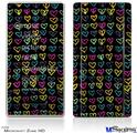 Zune HD Skin - Kearas Hearts Black