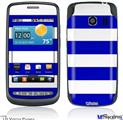 LG Vortex Skin - Psycho Stripes Blue and White