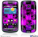 LG Vortex Skin - Purple Star Checkerboard