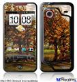 HTC Droid Incredible Skin - Vincent Van Gogh Autumn Landscape With Four Trees