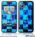 HTC Droid Incredible Skin - Blue Star Checkers