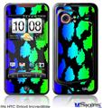 HTC Droid Incredible Skin - Rainbow Leopard