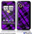 HTC Droid Incredible Skin - Purple Plaid
