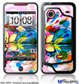 HTC Droid Incredible Skin - Floral Splash