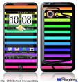 HTC Droid Incredible Skin - Stripes Rainbow