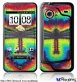 HTC Droid Incredible Skin - Tie Dye Dragonfly