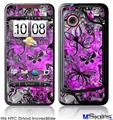HTC Droid Incredible Skin - Butterfly Graffiti