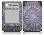 Tie Dye Swirl 103 - Decal Style Skin fits Amazon Kindle 3 Keyboard (with 6 inch display)