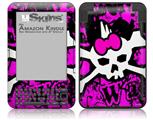 Punk Skull Princess - Decal Style Skin fits Amazon Kindle 3 Keyboard (with 6 inch display)