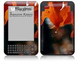 Fall Oranges - Decal Style Skin fits Amazon Kindle 3 Keyboard (with 6 inch display)