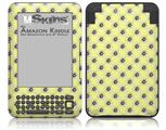 Kearas Daisies Yellow - Decal Style Skin fits Amazon Kindle 3 Keyboard (with 6 inch display)