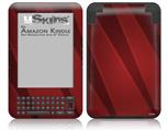 VintageID 25 Red - Decal Style Skin fits Amazon Kindle 3 Keyboard (with 6 inch display)
