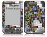 Quilt - Decal Style Skin fits Amazon Kindle 3 Keyboard (with 6 inch display)