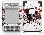 Bleed so Pretty - Decal Style Skin fits Amazon Kindle 3 Keyboard (with 6 inch display)