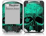 Greenskull - Decal Style Skin fits Amazon Kindle 3 Keyboard (with 6 inch display)