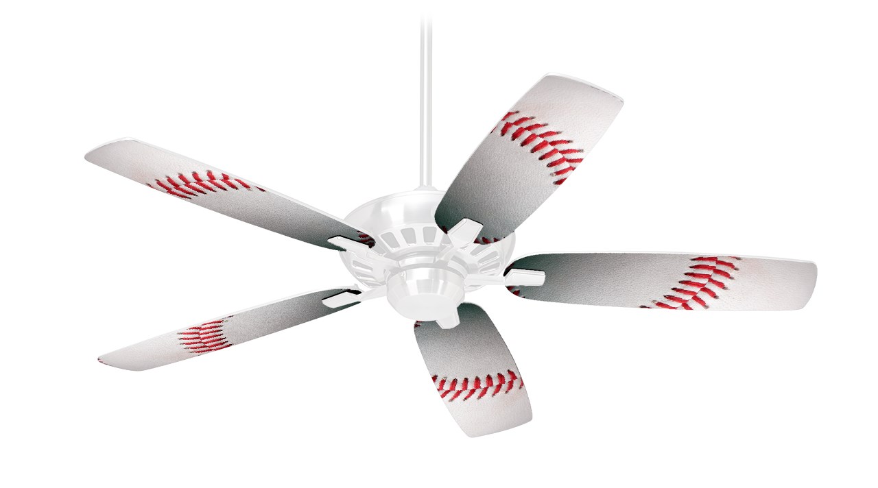 42 Inch Ceiling Fan Skins Baseball Uskins