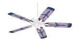 Tie Dye Peace Sign 101 - Ceiling Fan Skin Kit fits most 42 inch fans (FAN and BLADES SOLD SEPARATELY)