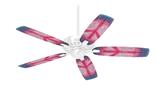 Tie Dye Peace Sign 108 - Ceiling Fan Skin Kit fits most 42 inch fans (FAN and BLADES SOLD SEPARATELY)
