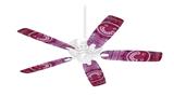 Tie Dye Happy 100 - Ceiling Fan Skin Kit fits most 42 inch fans (FAN and BLADES SOLD SEPARATELY)