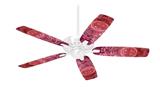 Tie Dye Happy 102 - Ceiling Fan Skin Kit fits most 42 inch fans (FAN and BLADES SOLD SEPARATELY)