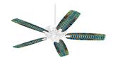 Tie Dye Spine 106 - Ceiling Fan Skin Kit fits most 42 inch fans (FAN and BLADES SOLD SEPARATELY)