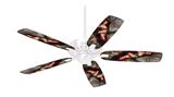 Red Riding Hood - Ceiling Fan Skin Kit fits most 42 inch fans (FAN and BLADES SOLD SEPARATELY)
