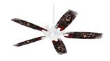 Time Traveler - Ceiling Fan Skin Kit fits most 42 inch fans (FAN and BLADES SOLD SEPARATELY)