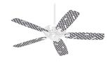 Locknodes 01 Lavender - Ceiling Fan Skin Kit fits most 42 inch fans (FAN and BLADES SOLD SEPARATELY)