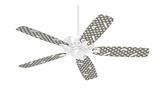 Locknodes 01 Yellow Sunshine - Ceiling Fan Skin Kit fits most 42 inch fans (FAN and BLADES SOLD SEPARATELY)