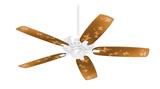 Bokeh Butterflies Orange - Ceiling Fan Skin Kit fits most 42 inch fans (FAN and BLADES SOLD SEPARATELY)