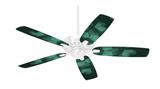 Bokeh Hearts Seafoam Green - Ceiling Fan Skin Kit fits most 42 inch fans (FAN and BLADES SOLD SEPARATELY)