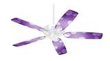 Bokeh Hex Purple - Ceiling Fan Skin Kit fits most 42 inch fans (FAN and BLADES SOLD SEPARATELY)