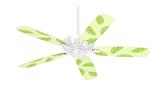 Limes Yellow - Ceiling Fan Skin Kit fits most 42 inch fans (FAN and BLADES SOLD SEPARATELY)