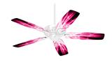 Lightning Pink - Ceiling Fan Skin Kit fits most 42 inch fans (FAN and BLADES SOLD SEPARATELY)