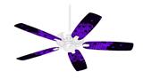 HEX Purple - Ceiling Fan Skin Kit fits most 42 inch fans (FAN and BLADES SOLD SEPARATELY)