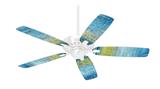 Landscape Abstract Beach - Ceiling Fan Skin Kit fits most 42 inch fans (FAN and BLADES SOLD SEPARATELY)