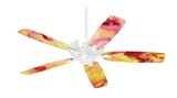 Painting Yellow Splash - Ceiling Fan Skin Kit fits most 42 inch fans (FAN and BLADES SOLD SEPARATELY)